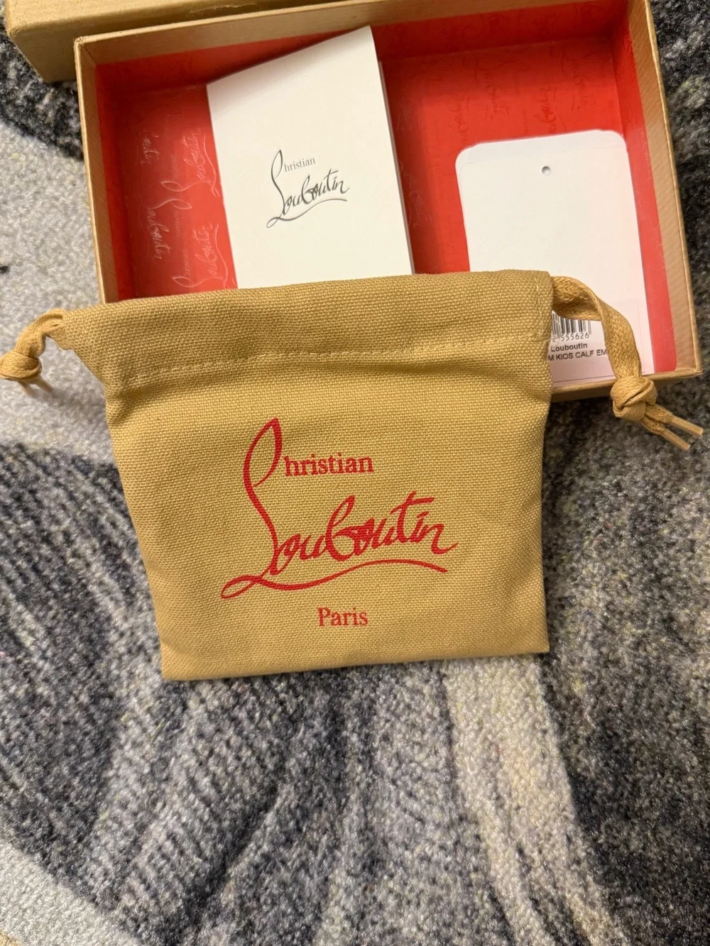 Christian Louboutin slim leather